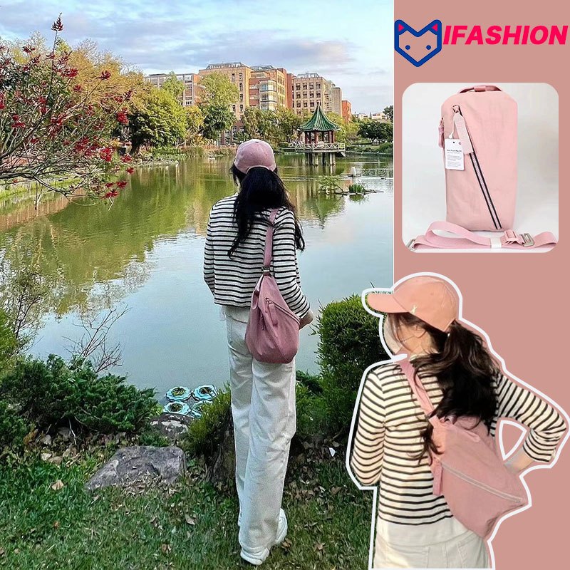 ★人氣商品★ lululemon 側背包 fast track 肩背包 運動包 多隔層 10L大容量收納包 運動背包