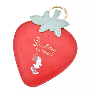 現貨 小瑕疵 日本迪士尼 草莓季 米妮吊飾卡夾 伸縮卡夾 米妮 吊飾 卡夾
