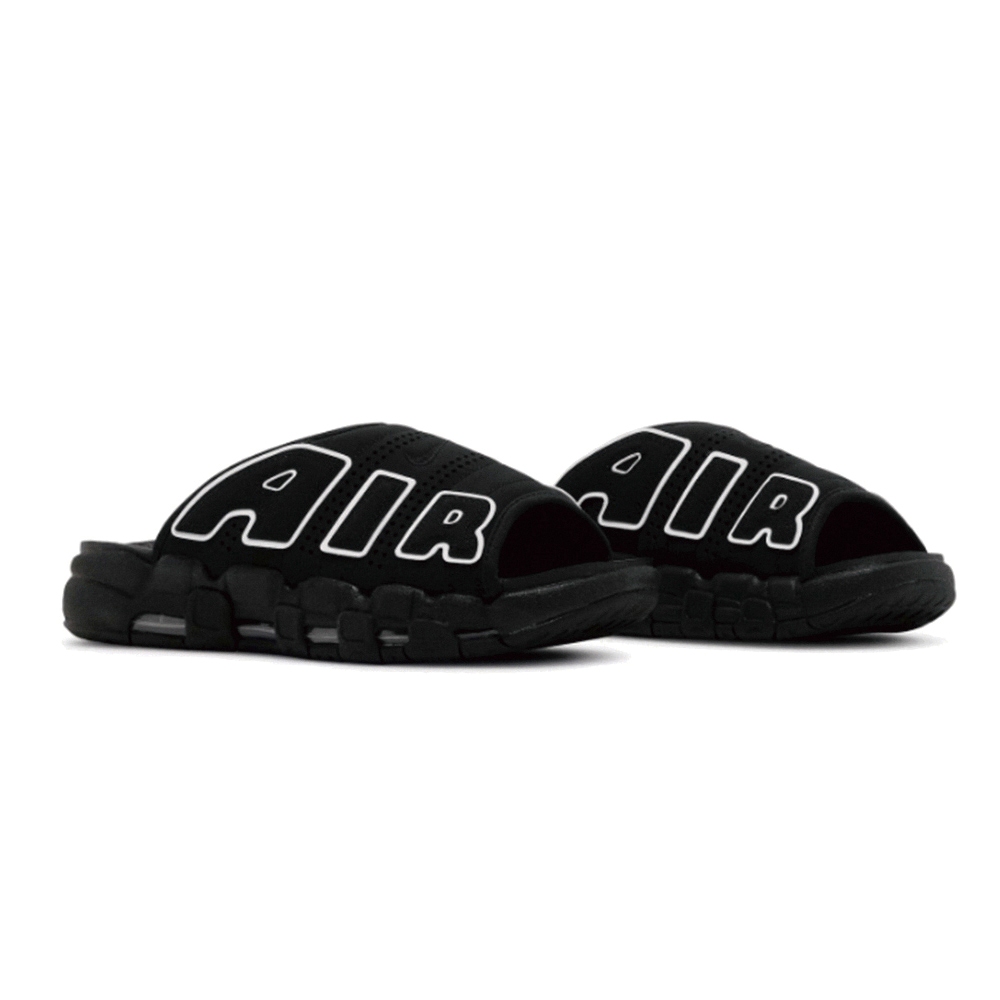 【Fashion SPLY】Nike Air More Uptempo Slide 黑白 拖鞋 DV2132-001