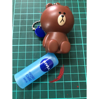 NIVEA 妮維雅 熊大公仔收納吊飾 護唇膏收納吊飾