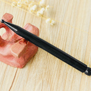 四季織-牛角點穴筆(臺灣現貨)- #刮痧板#按摩#按摩梳#穴道按摩#刮痧#按摩器#牛角#全身按摩#牛角戒指#戒指按摩器