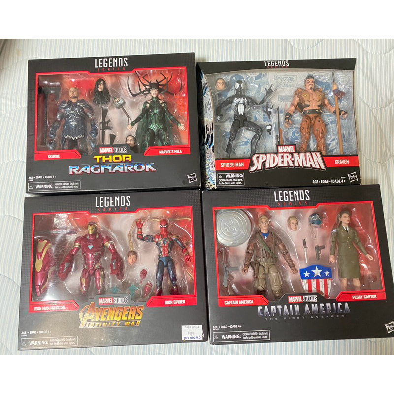 💗Betsytoys💗 孩之寶 marvel 海拉 史克吉 6吋漫威80週年全新 美國隊長 蜘蛛人 鋼鐵人 Hasbro