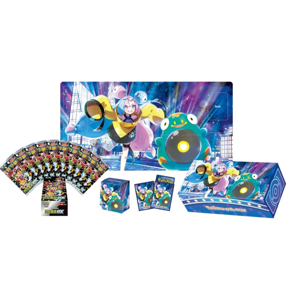✨PANZO 現貨 Pokémon 寶可夢PTCG 《奇樹禮盒》卡盒、卡套、卡墊、大卡盒