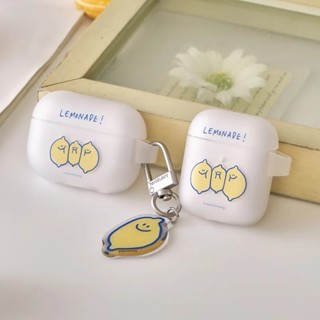 🇰🇷 韓國KKOBA 現貨 Second Morning 擠擠三顆檸檬 耳機殼 強悍防摔 Airpods 保護套 附吊飾