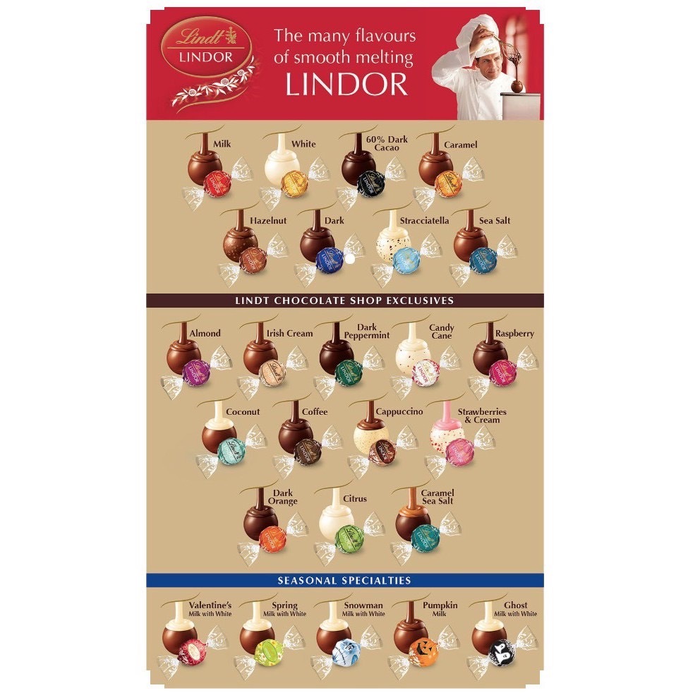 🇨🇦加拿大零食代購✈️  衝銷量 新口味上架 瑞士蓮 Lindt Lindor軟心巧克力 散裝 多口味可選