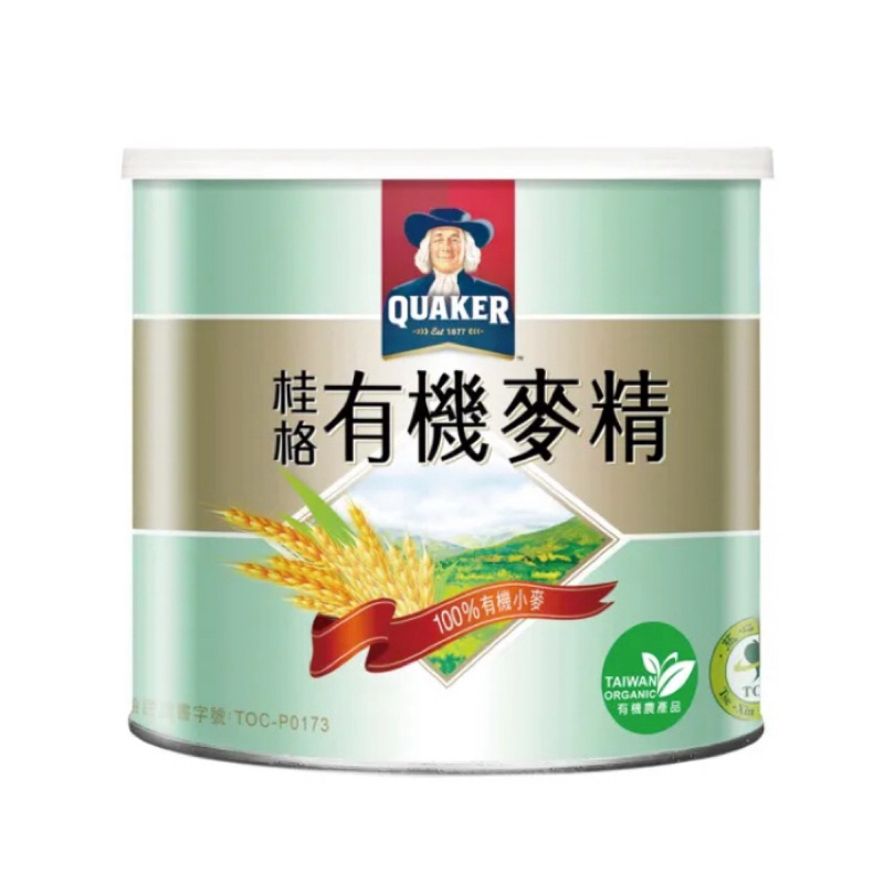 嬰兒副食品 桂格有機麥精300g 出清 寶寶粥 寶寶副食品