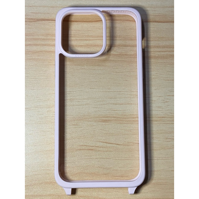 OVERDIGI iPhone 15 Pro Max OC One系列 掛繩款手機殼 保護殼（珊瑚粉）