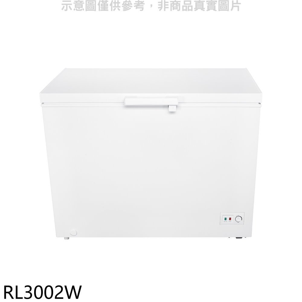 東元【RL3002W】300公升上掀式臥式冷凍櫃(含標準安裝) 歡迎議價