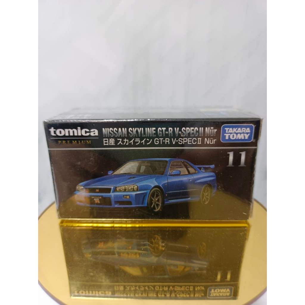 多美 日產 Tomica Nissan GT-R GTR V-Specii Nur No.11 黑盒