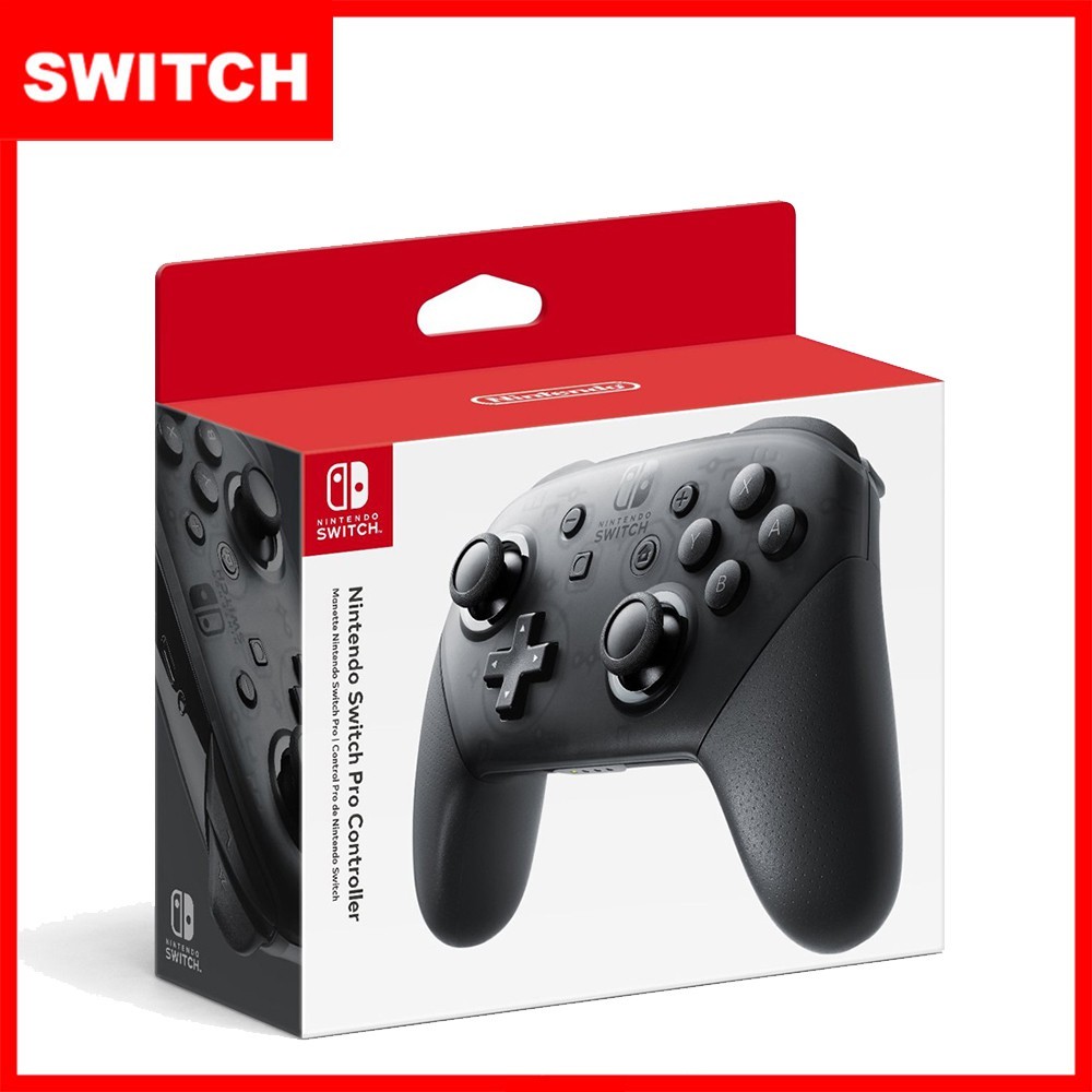 任天堂 Nintendo Switch PRO 原廠手把 控制器 幻夜經典黑色