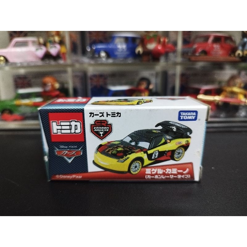 (含膠盒) TOMICA TOMY CARS 汽車總動員 閃電麥坤 碳纖維 蓋世 C-37