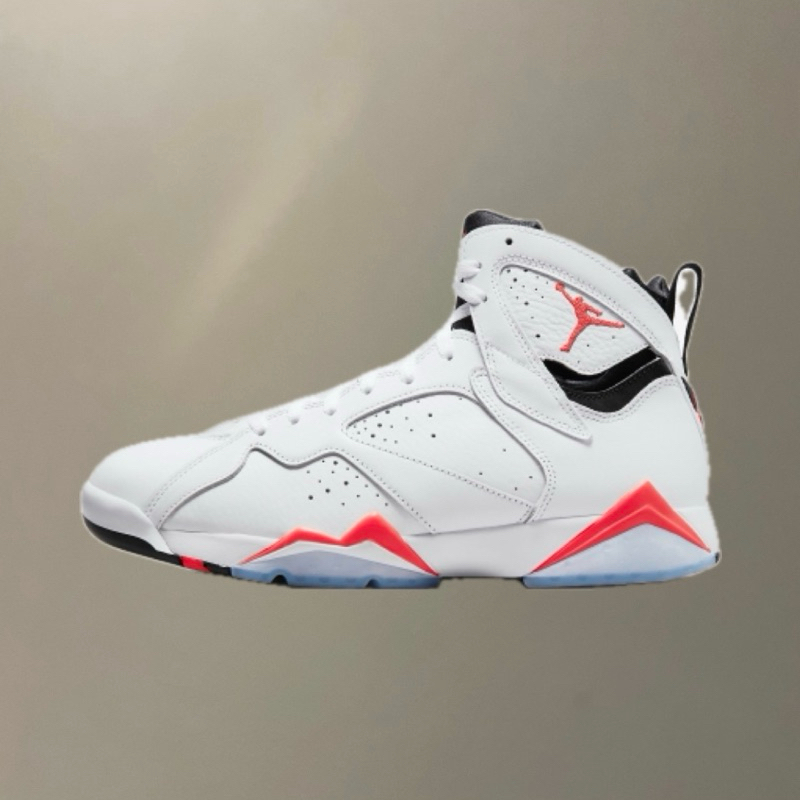 [Ban]NIKE AIR JORDAN 7 RETRO 白色 紅色  AJ7高筒 櫻木花道配色 CU9307-160