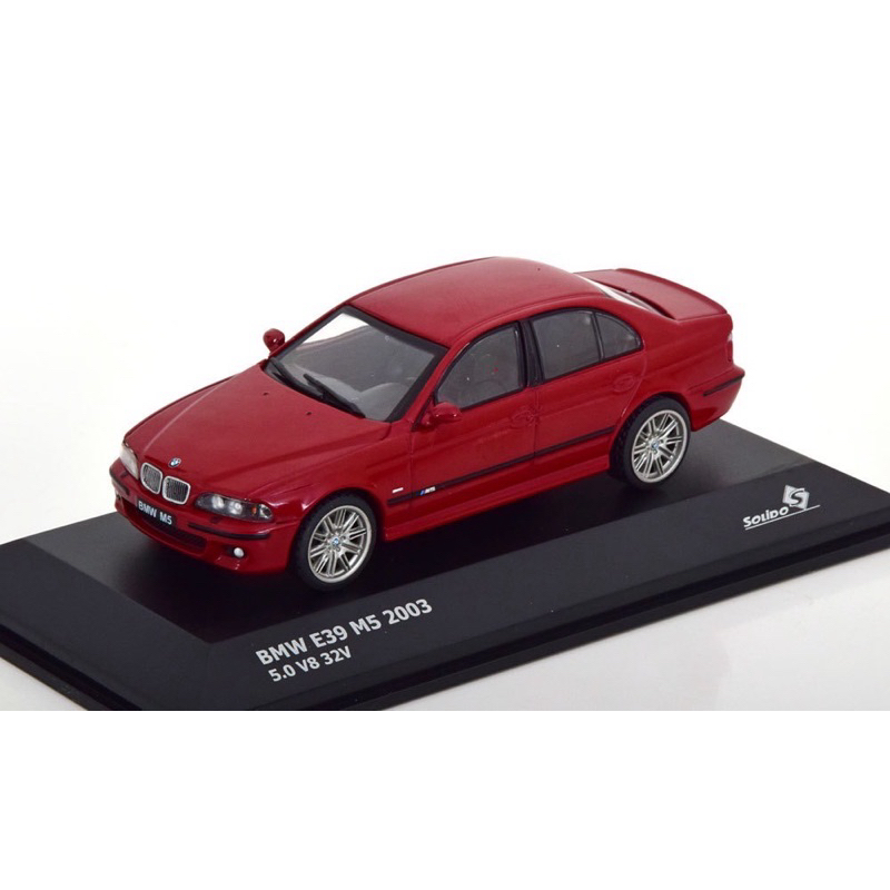 BMW M5 E39 solido 1/43 模型車5.0 V8 2003