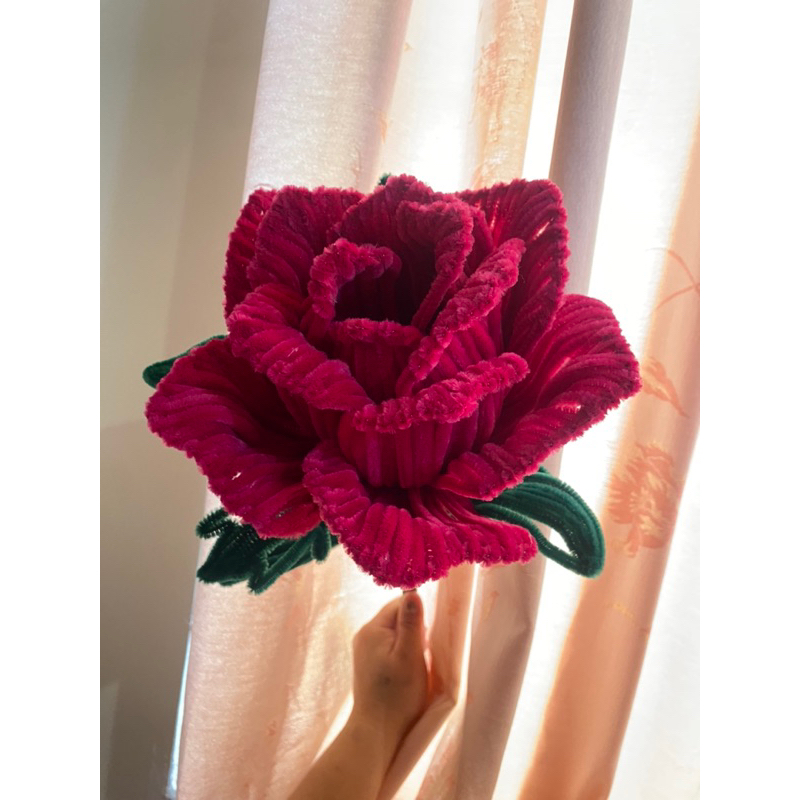 浪漫專屬  手工製作巨大玫瑰花（完成品