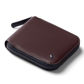 |快速出貨|Bellroy Zip 拉鍊皮夾 短夾 零錢包 卡片收納包 RFID防盜-深紫色