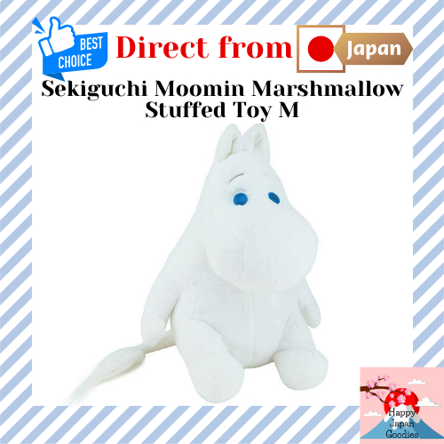 Sekiguchi Moomin/ 姆明棉花糖填充玩具M【日本直送】