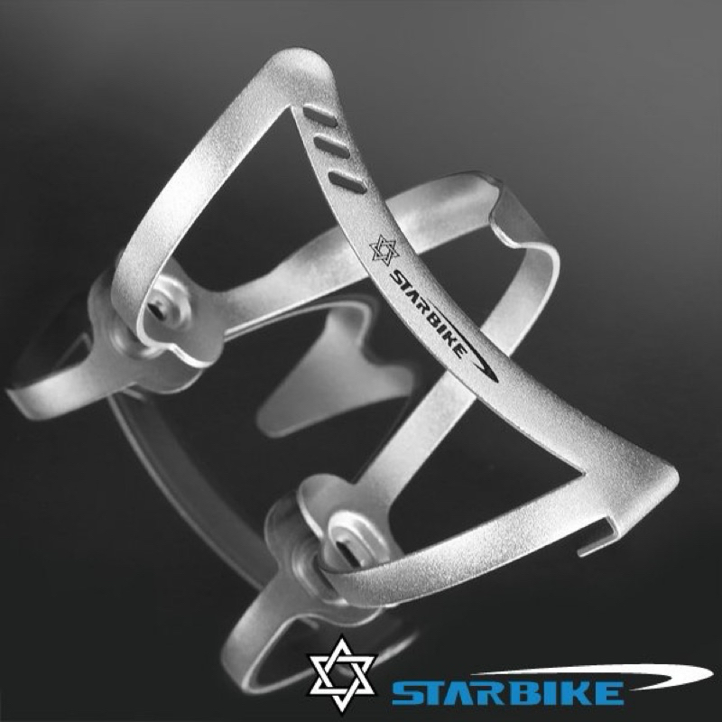 【黑、銀兩色可選】STARBIKE輕量側開水壺架 29g