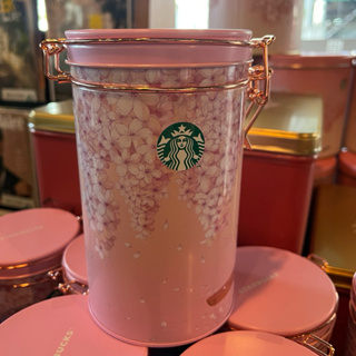 Starbucks 星巴克 櫻花🌸 春日綜合義式脆餅罐 脆餅 禮物