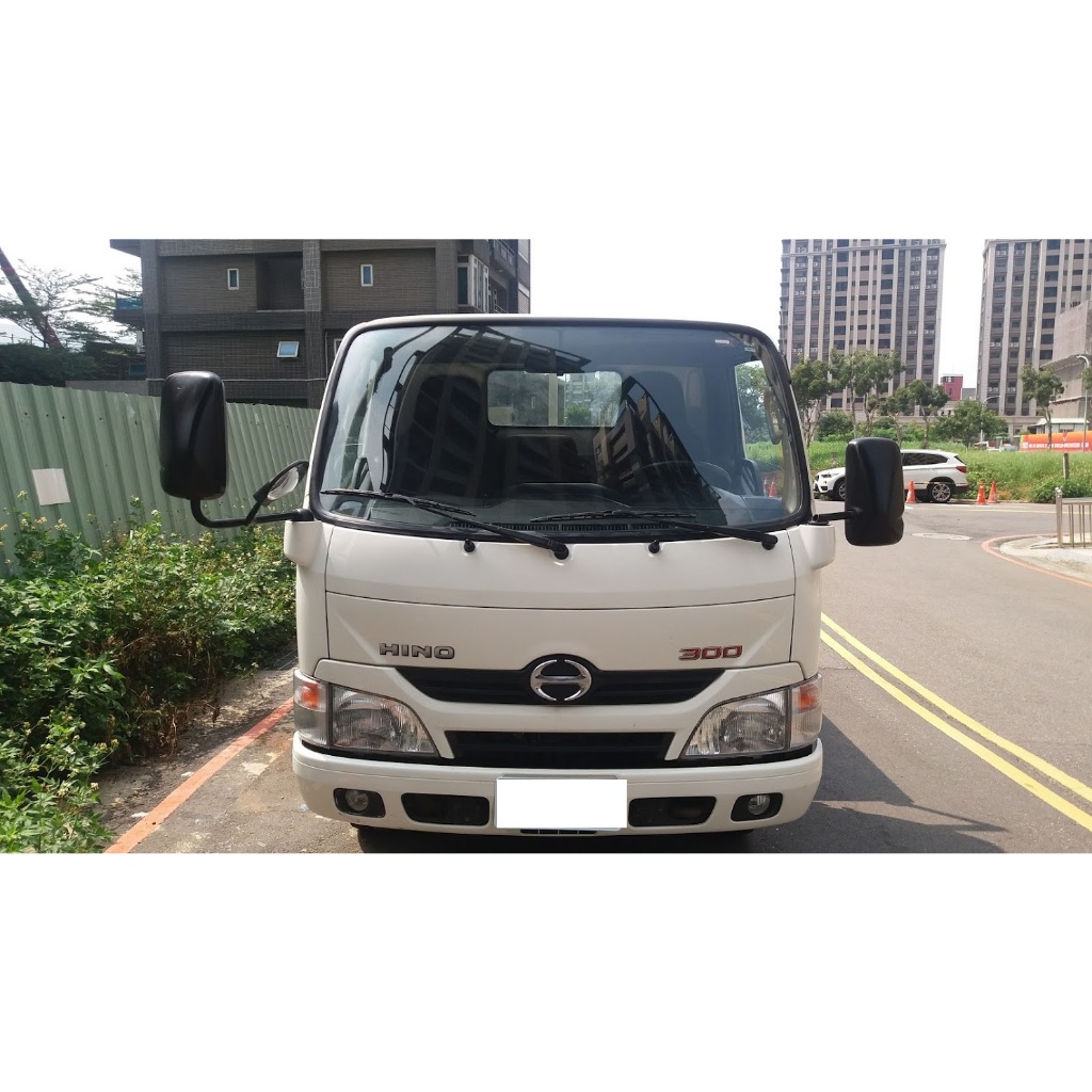 中古車 2016 HINO 300 長軸 柴油 手排 11.5呎 跑五萬 **專賣 三噸半 五噸 貨車 二手車