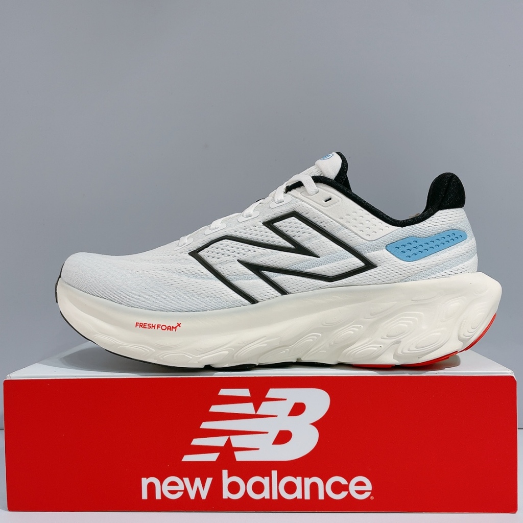 New Balance Fresh Foam 1080 男生 白色 2E寬楦 透氣 厚底 運動 慢跑鞋 M108013A