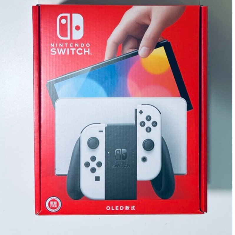 附發票🧾 全新 任天堂NS Switch 主機 OLED 白色機 台灣公司貨 Nintendo 任天堂