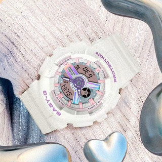 CASIO 卡西歐 BABY-G 夢幻偏光色彩 雙顯腕錶 BA-110FH-7A