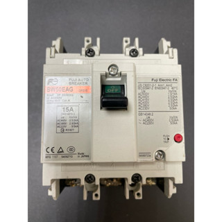 近新 現貨 日本富士 FUJI 無熔絲斷路器 開關 BW50EAG 3P 15A 配電電料