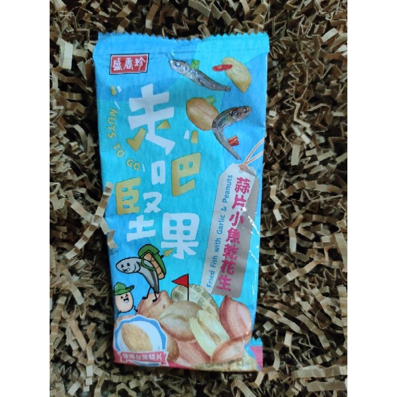 盛香珍 蒜片小魚乾花生