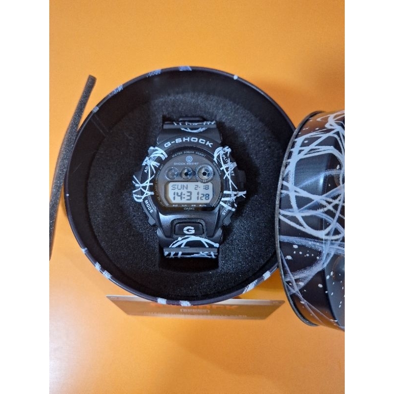 （二手）G-SHOCK x FUTURA GD-X6900FTR-1JR 限量聯名塗鴉錶