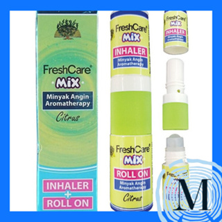 FRESHCARE minyak angin roll on minyak MKBT101 Citrus Inhaler