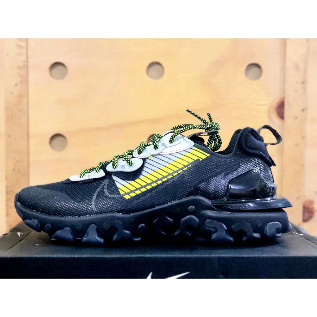 Nike React Vision Premium 3M 黑綠 慢跑鞋 CU1463-001 US8.5(26.5cm)