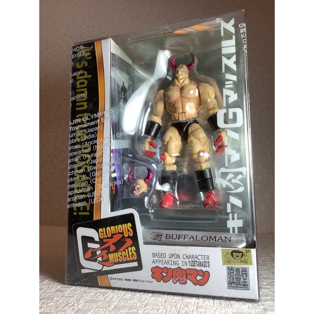 【烏力烏力屋】 日版　浪曼堂　金肉人　筋肉人　GLORIOUS MUSCLES　水牛人　已拆　內詳