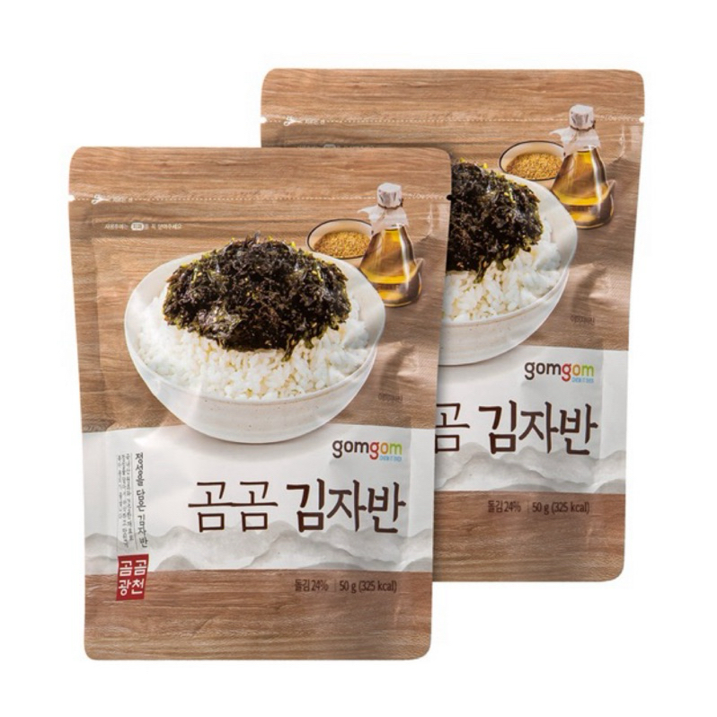 配飯神器🤍韓國 Gomgom 芝麻海苔酥 50g/袋