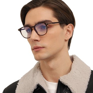TOM FORD 光學眼鏡 TF5832B 052 橢圓框膠框 - 金橘眼鏡