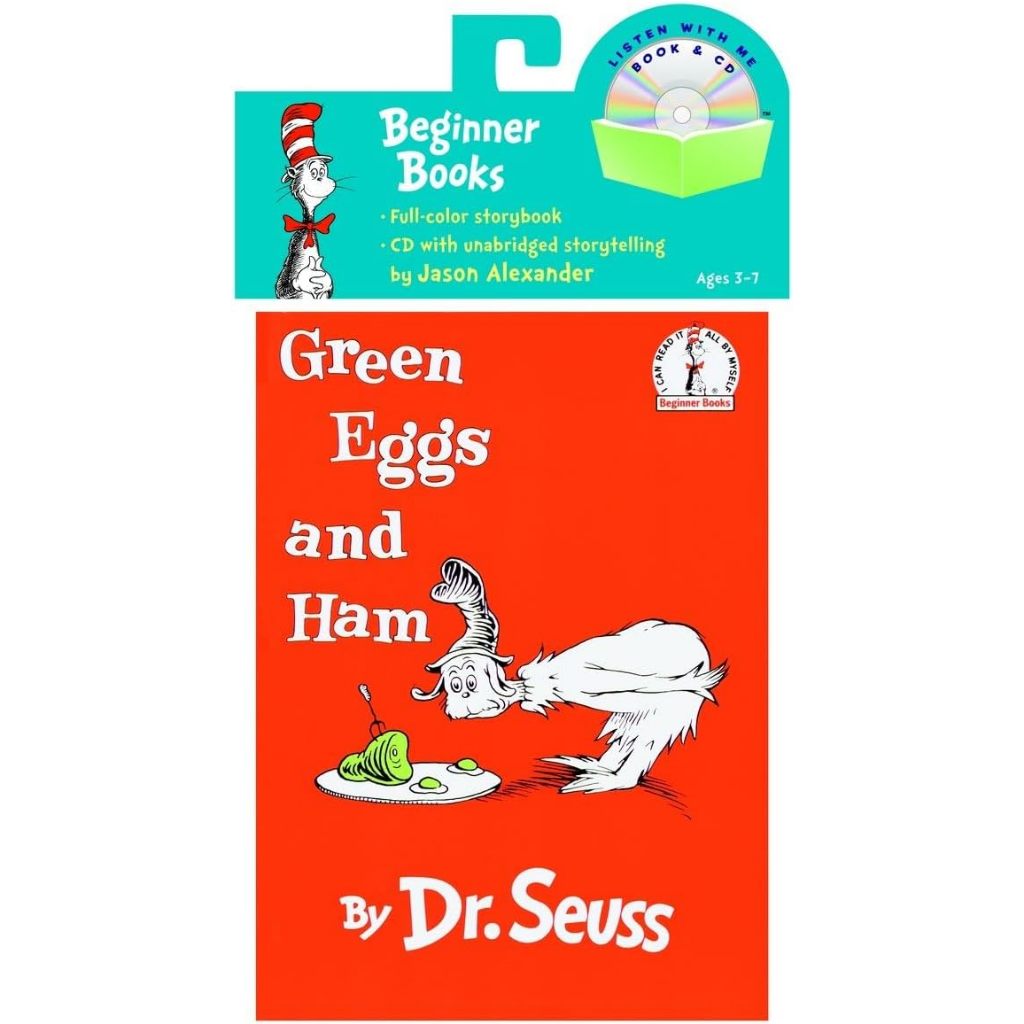 Dr. Seuss: Green Eggs and Ham 綠雞蛋和火腿 (CD有聲書）