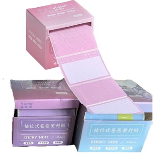 生活用品 抽拉卷便利貼 顏色隨機 可撕便利貼 輕便便利貼 桌上型便利貼 記事備忘 留言便簽貼紙 創意便利貼