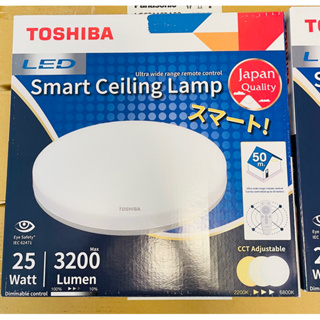 TOSHIBA 東芝 25W和日 國際版 LED吸頂燈 遙控調光調色 適用3-4坪 2年保固