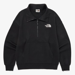 ☆Baro☆韓版 The North Face 24SS COMFY HALF ZIP SWEATSHIRTS