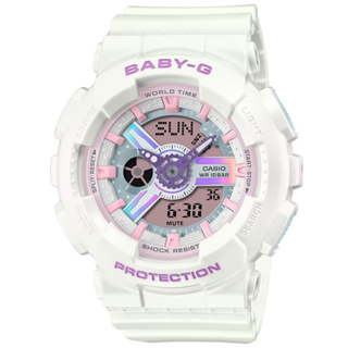 CASIO 卡西歐 BABY-G 未來風偏光 雙顯腕錶 新年禮物 43.4mm / BA-110FH-7A