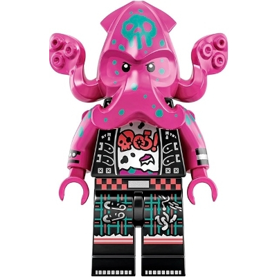 【瘋豬】LEGO樂高 43114 烏賊鼓手 含配件 VID028 Squid Drummer (Vidiyo 人偶)