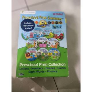 Preschool Prep Series Collection 10 DVDs美國Preschool英文字母教材