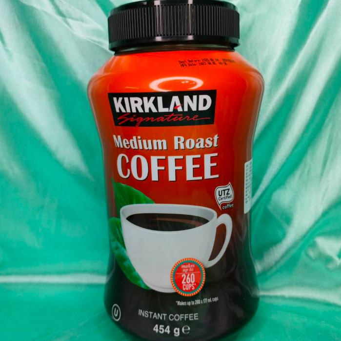 【滿願嚴選】科克蘭即溶咖啡粉 454g Kirkland 科克蘭 即溶咖啡粉 即溶黑咖啡 中度烘培