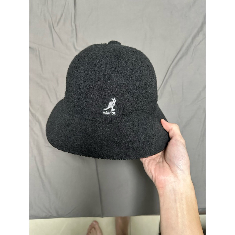 kangol 黑色鐘型帽
