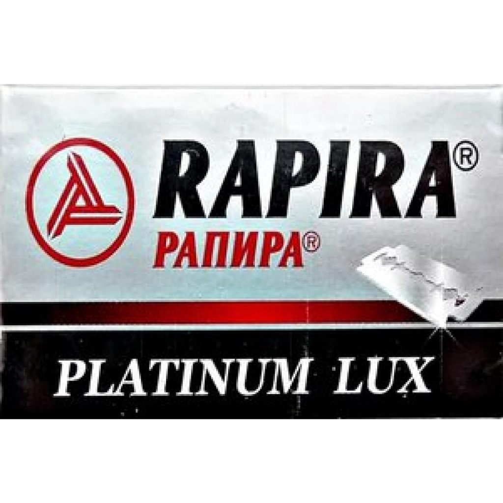 Rapira Platinum Lux  雙面安全刀片 一盒5入 俄羅斯 -開發票 現貨