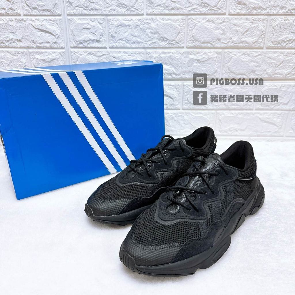 【豬豬老闆】ADIDAS ORIGINALS OZWEEGO 黑色 經典 未來感 休閒 運動 男款 EE6999