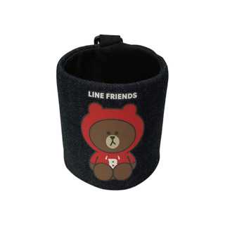 LINE FRIENDS LN-19004 熊大帽T 冷氣孔/椅背兩用掛袋【真便宜】