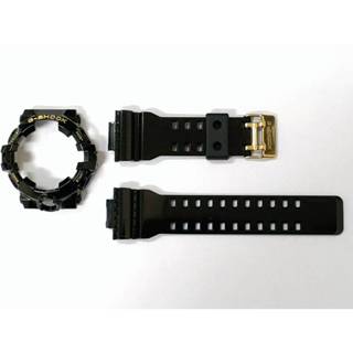 【耗材錶帶】時計屋 卡西歐 G-SHOCK GA-710GB-1A 原廠錶帶 原廠錶帶 整組售 金扣環 (GA-710)