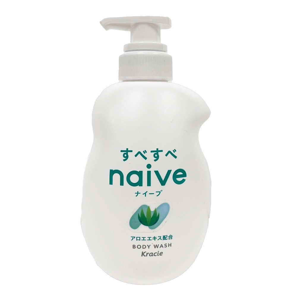 Kracie葵緹亞 naive娜艾菩沐浴乳-水潤蘆薈 530mL【Donki日本唐吉訶德】