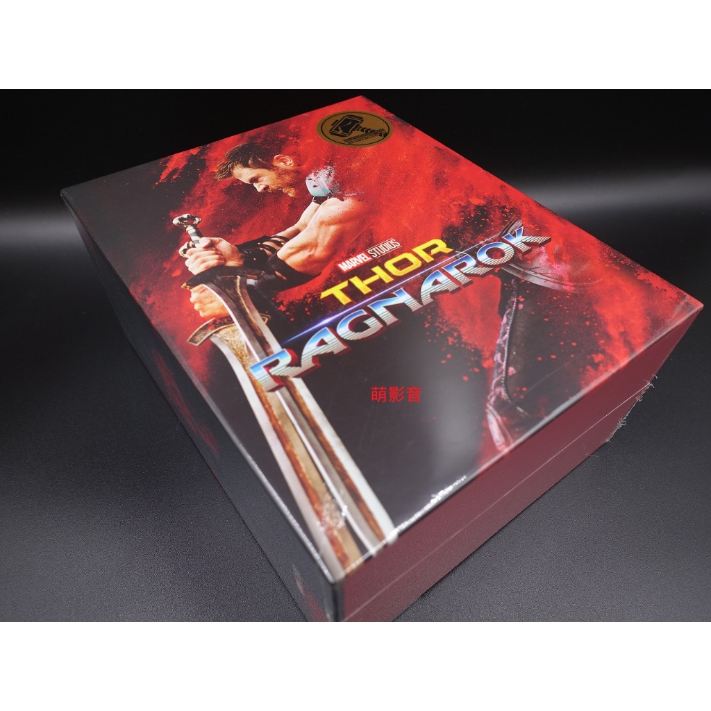 藍光BD 雷神索爾3 : 諸神黃昏 Thor: Ragnarok 3D+2D 3合1限量鐵盒版收藏盒 繁中字幕 全新