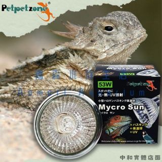 ▶青森水族◀佩佩龍 Petpetzone 迷你夾燈專用燈泡 水龜 澤龜 UVB 3.0燈泡 【28W、53W、75W】